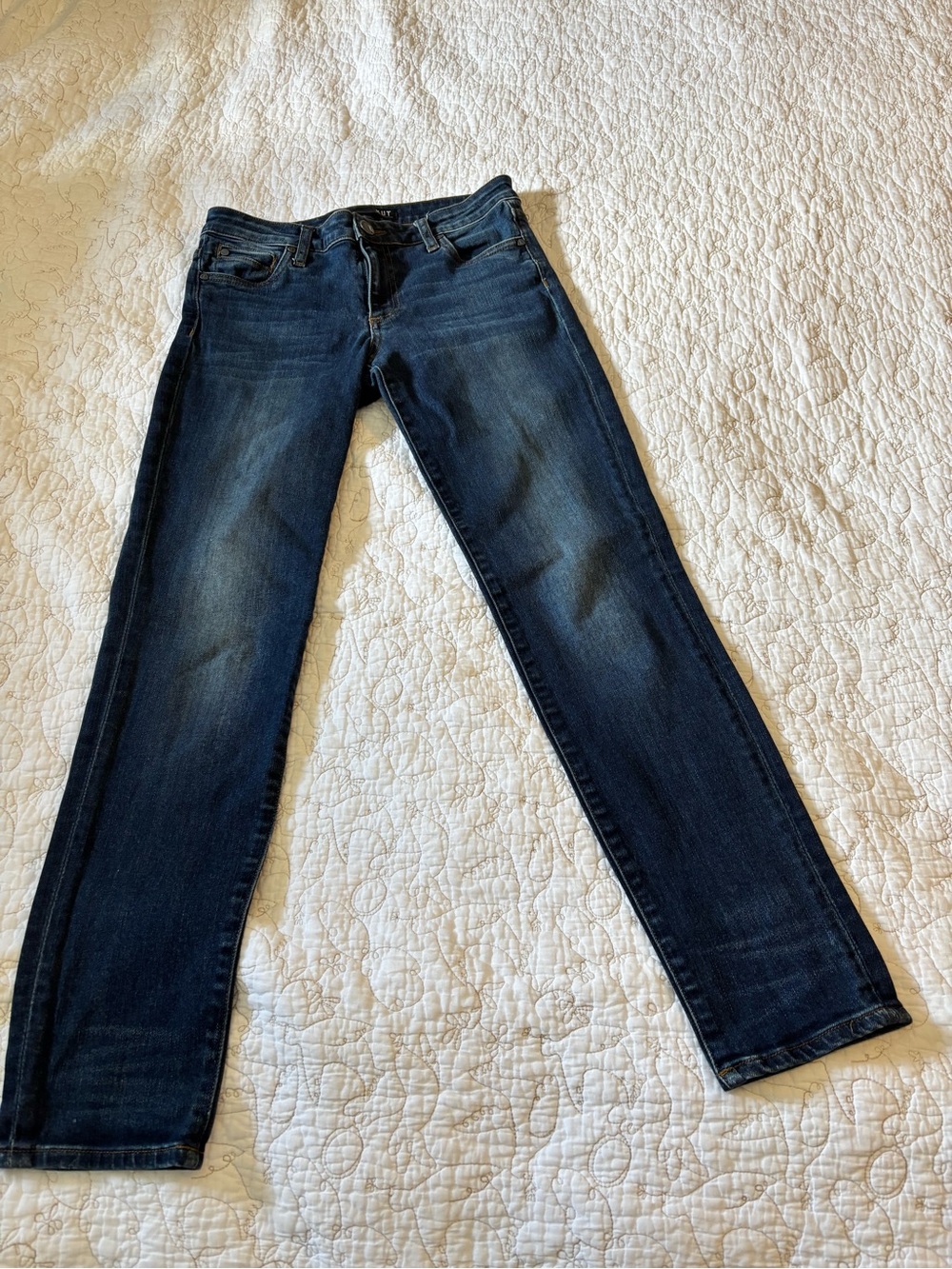 Kut from the Kloth Women's Indigo Straight-Leg Jeans